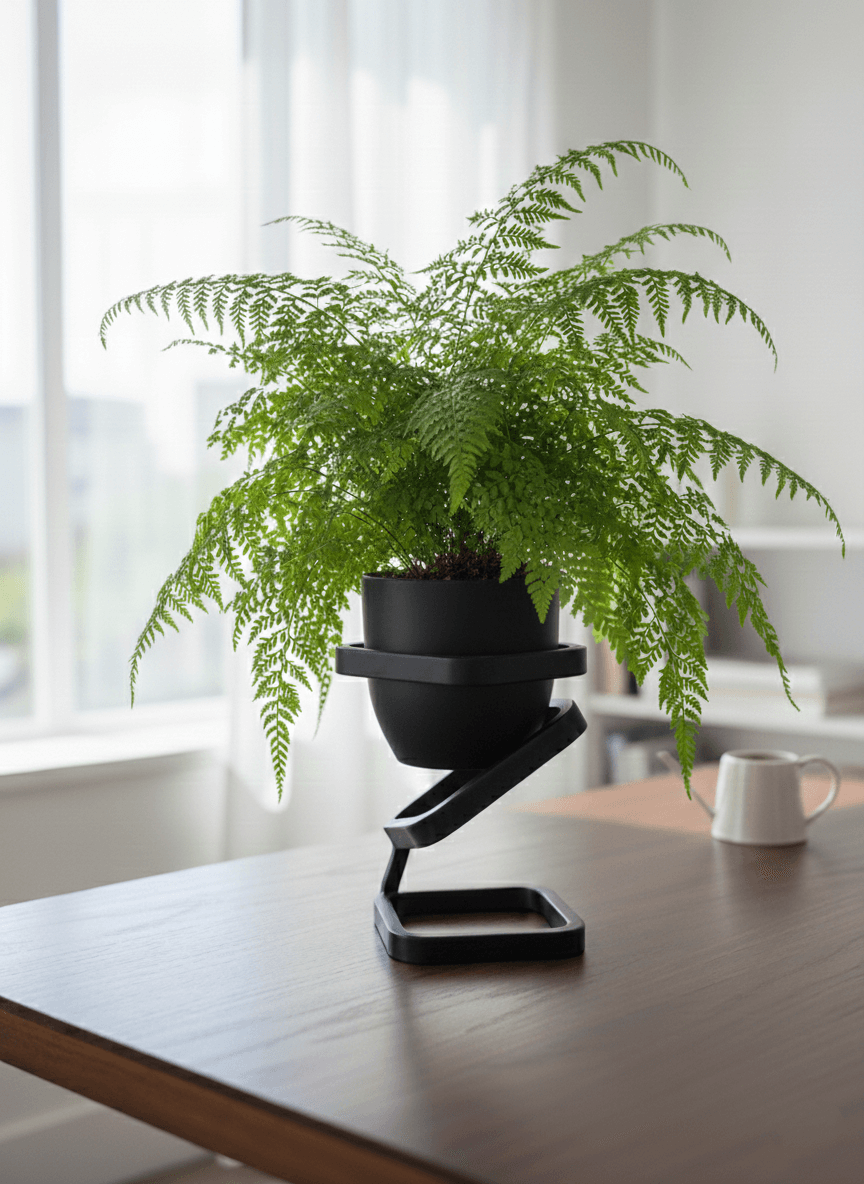 Befrost - Stojak na kwiaty doniczkowe na parapet - Largodes.pl