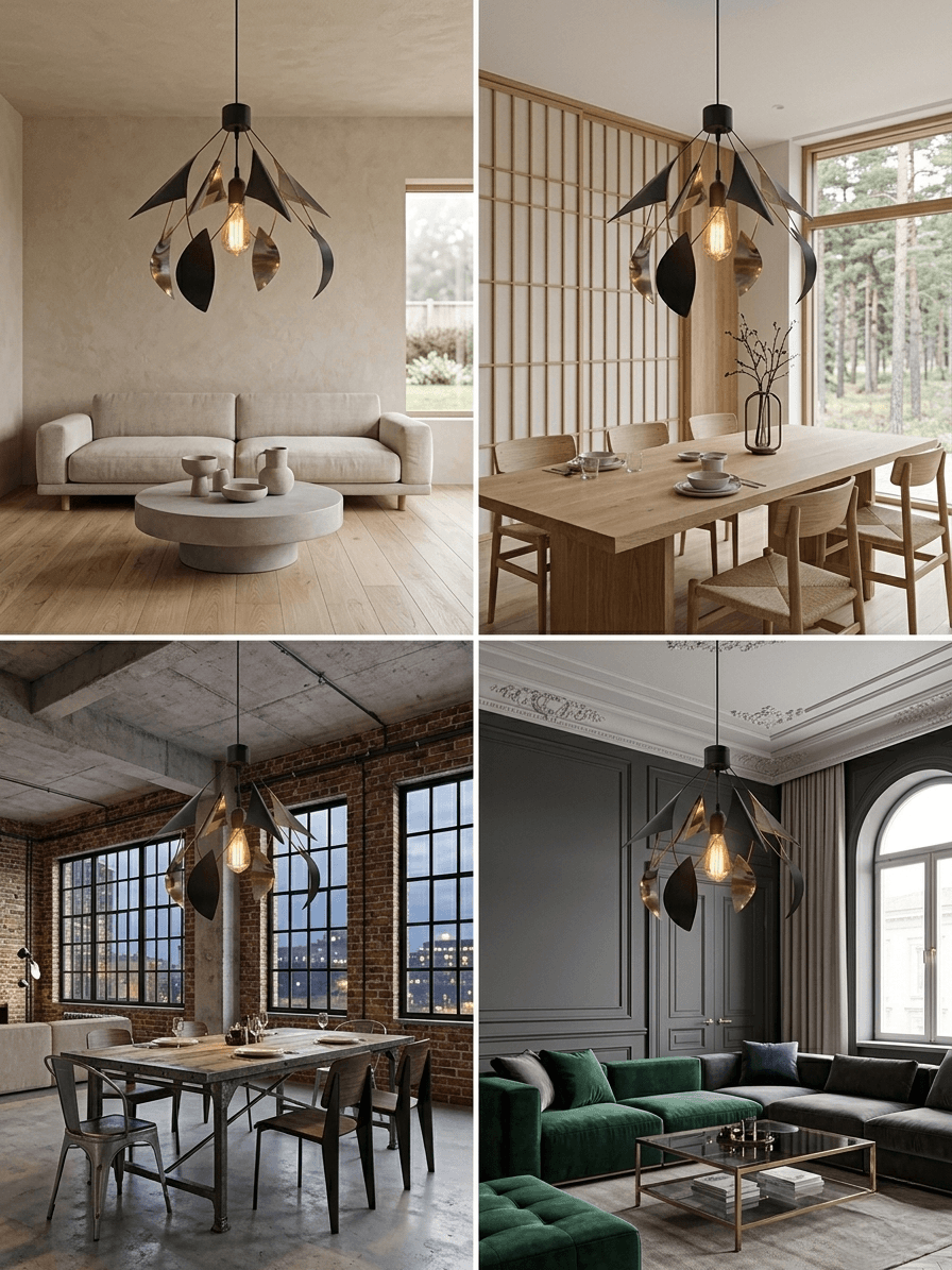 Valkyria – nowoczesna lampa wisząca - Largodes.pl
